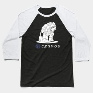 Cosmos  Crypto Cryptocurrency ATOM  coin token Baseball T-Shirt